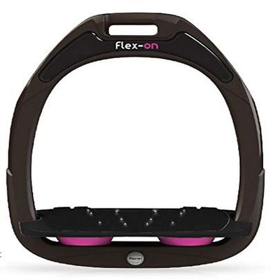 Flex on Green Composite Range Mixed Ultra-Grip Frame Color: Brown Footbed Color: Black ELASTOMERS: Pink