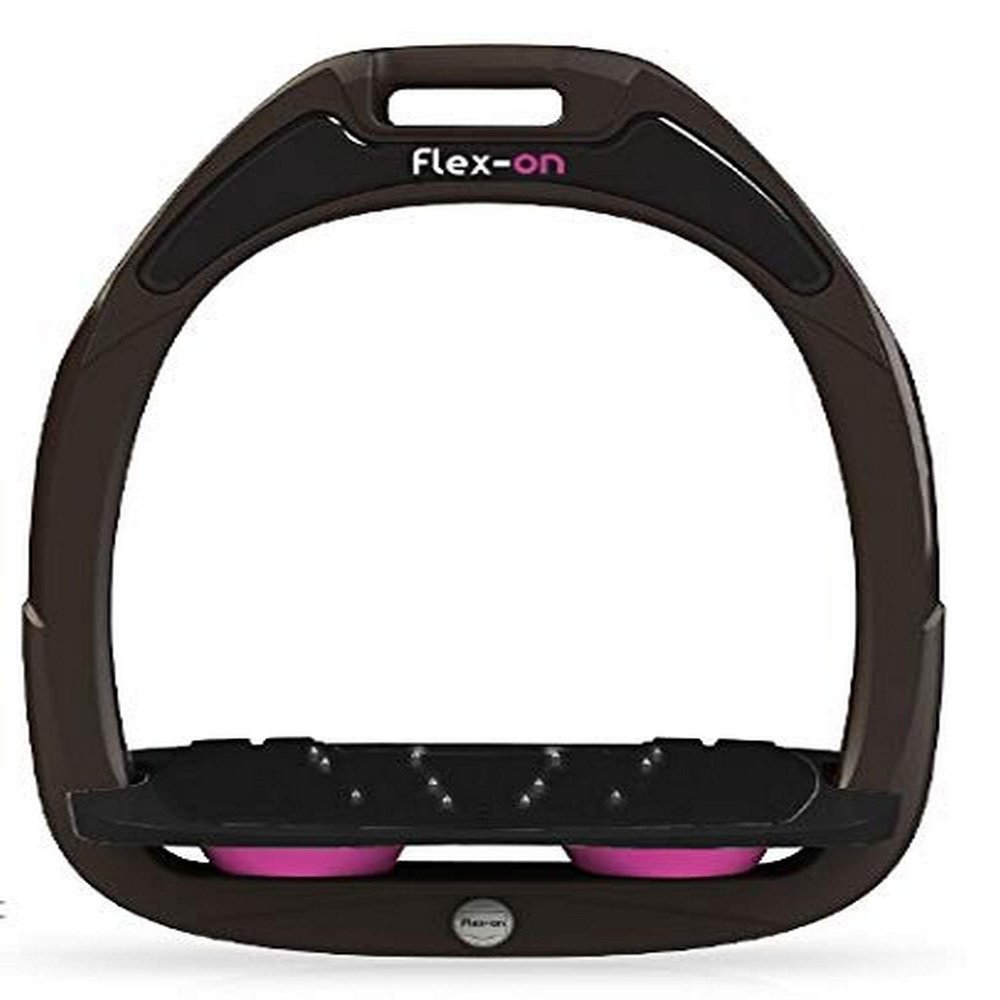 Flex on Green Composite Range Mixed Ultra-Grip Frame Color: Brown Footbed Color: Black ELASTOMERS: Pink