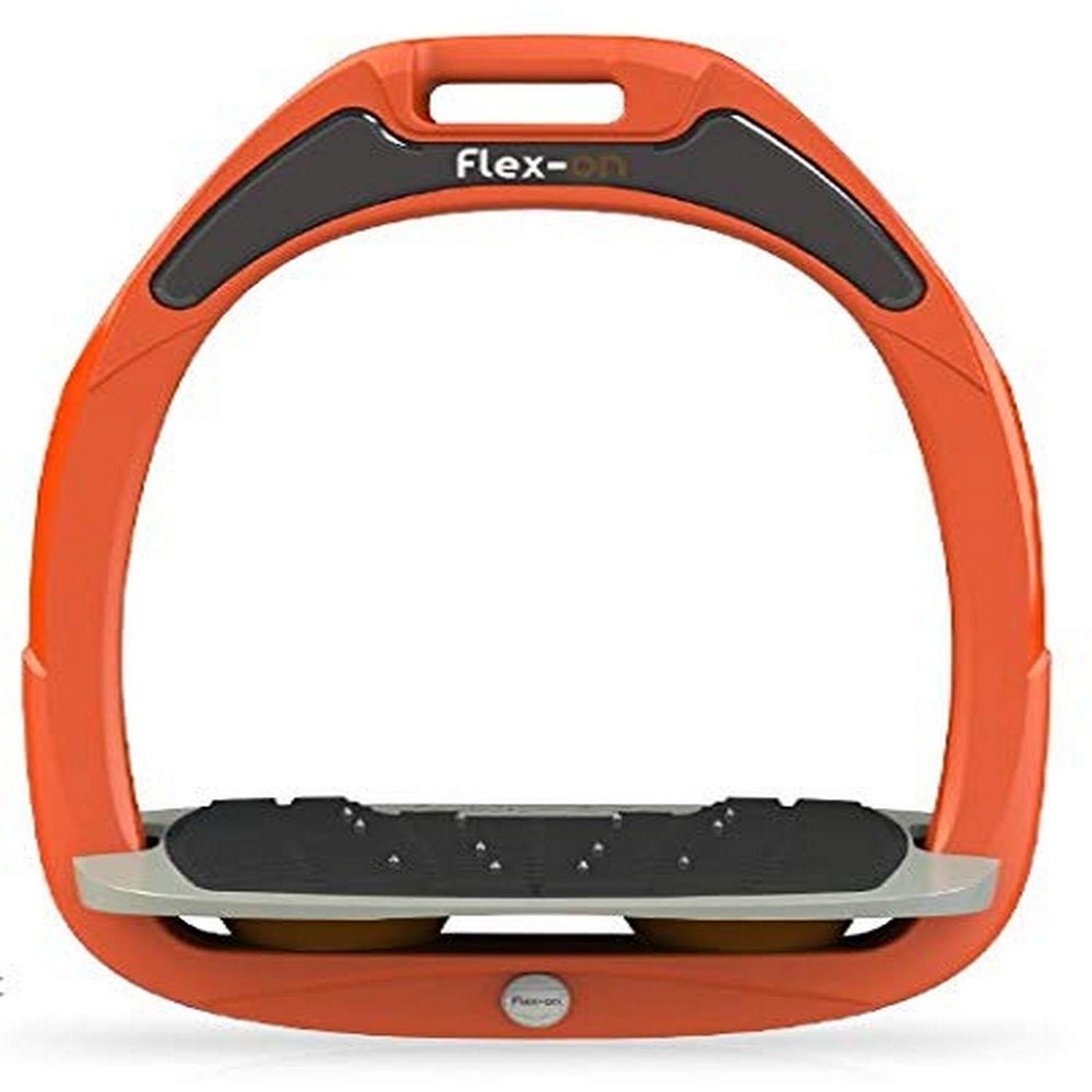 Flex on Green Composite Range Mixed Ultra-Grip Frame Color: Orange Footbed Color: Gray ELASTOMERS: Brown