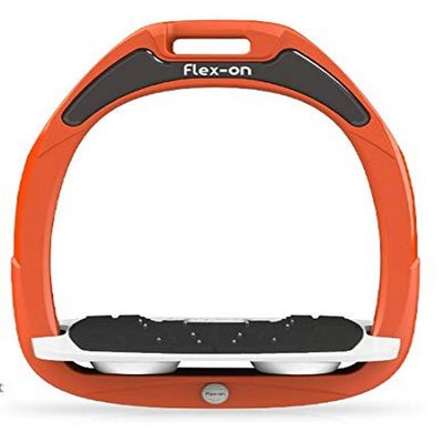 Flex on Green Composite Range Mixed Ultra-Grip Frame Color: Orange Footbed Color: White ELASTOMERS: White