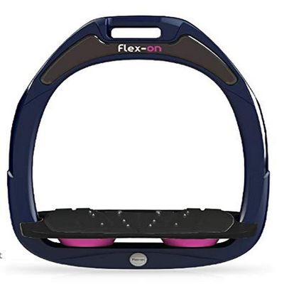Flex on Green Composite Range Mixed Ultra-Grip Frame Color: Navy Footbed Color: Black ELASTOMERS: Pink