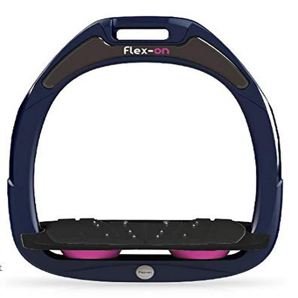 Flex on Green Composite Range Mixed Ultra-Grip Frame Color: Navy Footbed Color: Black ELASTOMERS: Pink