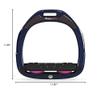 Flex on Green Composite Range Mixed Ultra-Grip Frame Color: Navy Footbed Color: Black ELASTOMERS: Pink view 2