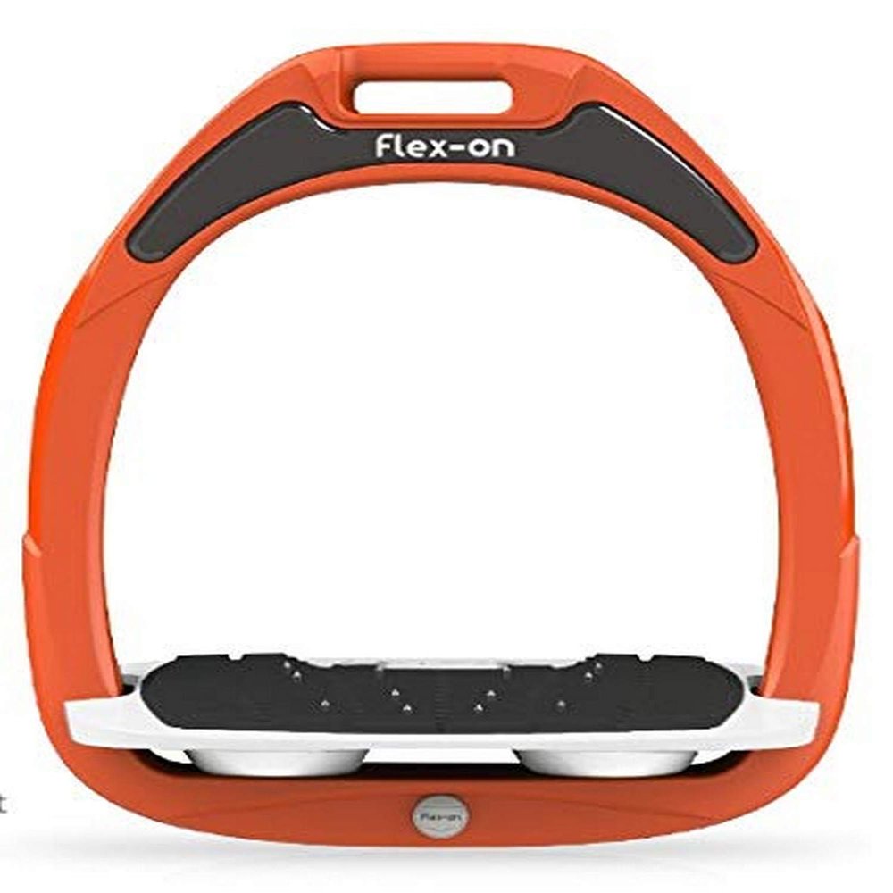 Flex on Green Composite Range Mixed Ultra-Grip Frame Color: Orange Footbed Color: White ELASTOMERS: White