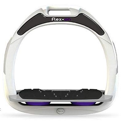 Flex on Green Composite Range Mixed Ultra-Grip Frame Color: White Footbed Color: Gray ELASTOMERS: Purple