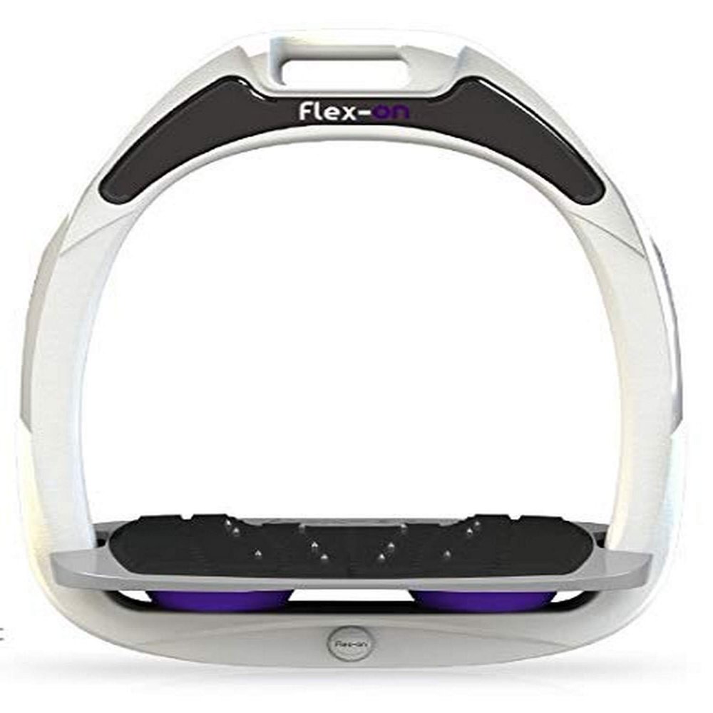 Flex on Green Composite Range Mixed Ultra-Grip Frame Color: White Footbed Color: Gray ELASTOMERS: Purple