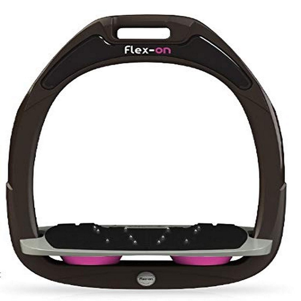 Flex on Green Composite Range Mixed Ultra-Grip Frame Color: Brown Footbed Color: Gray ELASTOMERS: Pink