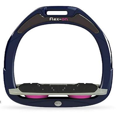 Flex on Green Composite Range Mixed Ultra-Grip Frame Color: Navy Footbed Color: Gray ELASTOMERS: Pink