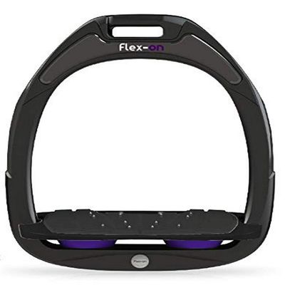 Flex on Green Composite Range Mixed Ultra-Grip Frame Color: Black Footbed Color: Black ELASTOMERS: Purple