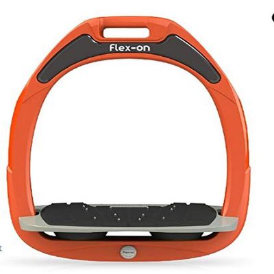 Flex on Green Composite Range Mixed Ultra-Grip Frame Color: Orange Footbed Color: Gray ELASTOMERS: Black