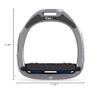 Green Composite Range Mixed Ultra-Grip Frame Color: Silver Gray Footbed Color: Black Elastomers: Navy view 2