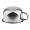 3pcs Bathroom Salon Stainless Steel Men Barber Shaving Mug Bowl Kit view 2