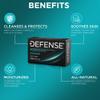 Defense Soap 5pk All Natural Oatmeal Bar Soap for Men | Made by Wrestlers with Tea Tree Oil & Eucalyptus Oil to Promote Healthy Skin view 3