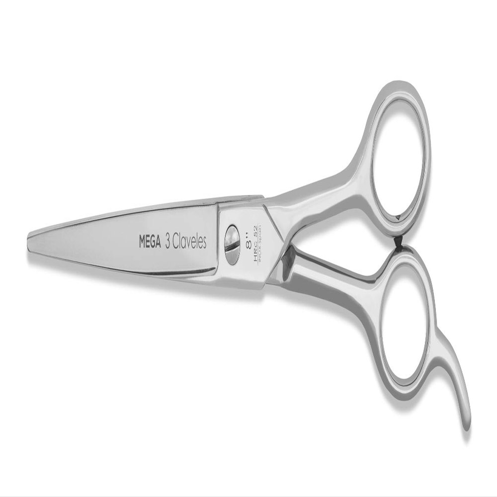 3 Claveles Mega, Hair Scissors (8") - 1 unit