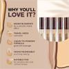 Colorbar Flawless Full Cover Concealer - Face Makeup Concealer with Liquid-to-Powder Formula - Hides Scars and Discoloration - 004 Silk - 0.2 oz view 2