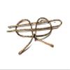 Copper bow hairpin brooch Shawl pin Textured hair clips Hair Barrette Bun Holder Hair Slide Hair Pin Hair Stick Scarf pin Sweater brooches view 3