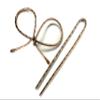 Copper bow hairpin brooch Shawl pin Textured hair clips Hair Barrette Bun Holder Hair Slide Hair Pin Hair Stick Scarf pin Sweater brooches view 4