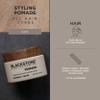 Blackstone Men's Grooming Hair Styling Pomade - Medium Hold with Natural Shine | Paraben & Cruelty | Made in USA, Bourbon + Cedar (4 oz) view 4