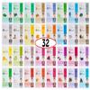 DERMAL Korean Collagen Face Mask 32 Combo Pack A+B Set  Hydrating & Soothing Sheet Mask with Panthenol, Hypoallergenic Calming Moisture Care for All Skin Types view 1