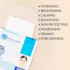DERMAL Korean Collagen Face Mask 32 Combo Pack A+B Set  Hydrating & Soothing Sheet Mask with Panthenol, Hypoallergenic Calming Moisture Care for All Skin Types view 4