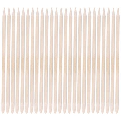 50Pcs Orange Wood Sticks Cuticle Pusher Dead Skin Remover Nail Art Manicure Pedicure Cleaning Sticks