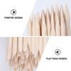 50Pcs Orange Wood Sticks Cuticle Pusher Dead Skin Remover Nail Art Manicure Pedicure Cleaning Sticks view 4