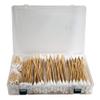 Tipton Power Swabs 400 Count with Cotton Construction and Bamboo Handle for Mess-Free Firearm Cleaning view 1