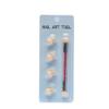 Dual-ended UV Gel Painting Nail Gradient Brush Art Sponge Puff Pen Manicure Gift - White SoundsBeauty view 4