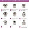 Diamond Microdermabrasion Machine, Yofuly 65-68cmHg Suction Power Professional Dermabrasion, Home Use Facial Skin Care Equipment view 3
