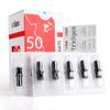 STIGMA #12 Standard 0.35mm Disposable Tattoo Cartridge Needles 50pcs Assorted Sizes 3RL 5RL 7RL 9RL 3RS 5RS 7RS 9RS 7M1 1211M1 of Round Liner/Round Shader/Weaved Magnum EN05-50KIT-B view 1