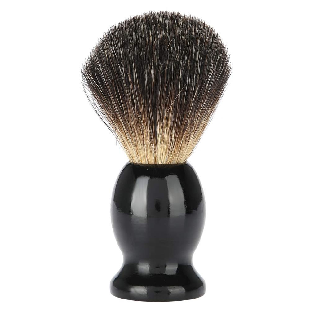 Men's Shaving Brush, Pure Shaving Brush,Black Handle,Men's Professional Hair Salon Tool,Give You Easier Shaving