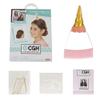 CGH Cute Girls Hairstyles! Unicorn Hair Kit with Bun Maker Foam Roll Tool view 1