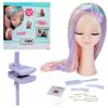 CGH Cute Girls Hairstyles! Wig with Styling Head - Straight Multi-Color Hair view 1
