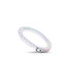 TELETIES - Spiral Hair Coils - Ponytail Holder Hair Ties for Women - Phone Cord Hair Ties - Strong Grip, No Rip, Water Resistant, No Crease Hair Tie Coils - 3 pack (Small, Peppermint) view 3