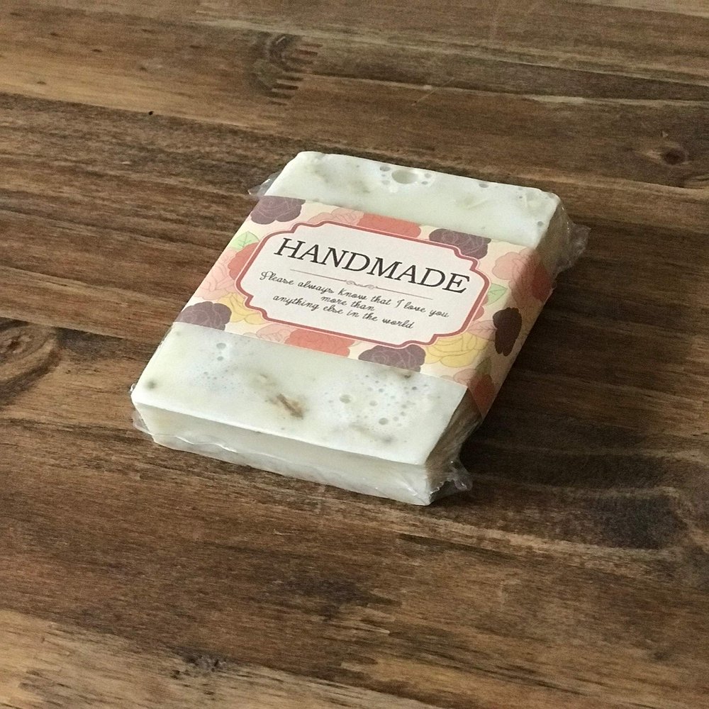 100% Natural Homemade Soap with Essential Oils