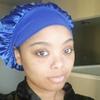 HairFiTT Satin/Polyester Silk Bonnet Cap Royal Blue view 2