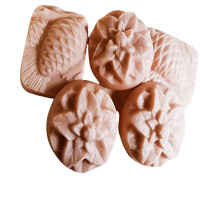 5 Holiday Themed - Gingerbread Scented - Shea Butter-Goatmilk Blend Soaps