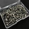 Juland 85 PCS Piercing Kit Body Piercing Surgical Steel Belly Button, Tongue, Eyebrow, Nipple, Lip, Nose Tapers Plugs Gauges Set view 3