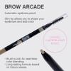 Vivienne Sab Brow Arcade Eyebrow Pencil  Ultra-Fine Tip for Hair-Like Strokes, Smudge-Proof Natural Finish, Built-In Spoolie Brush, Shade 01 Light Blonde, 0.035 oz view 2