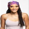 Fairy Black Mother Dreadlocks Satin Locs Bonnet Cap for Men and Women(Roseblue, large) view 4