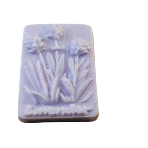 2 Pc Lavender Scented Gift Set - Lavender Design Bars - Goatmilk and Shea Soap