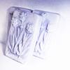 2 Pc Lavender Scented Gift Set - Lavender Design Bars - Goatmilk and Shea Soap view 3
