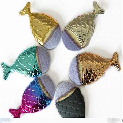 6pc High Selling Fish Shape Foundation Brush Cosmetic, Cosmetic Makeup Brush