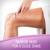 Skintimate Twin Blade Disposable Razor for Women - 12ct view 3