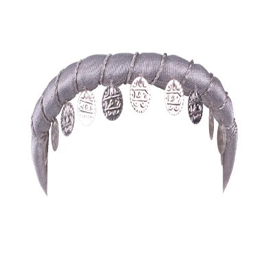 Arsimus Gypsy Coin Headband (Silver/Silver)