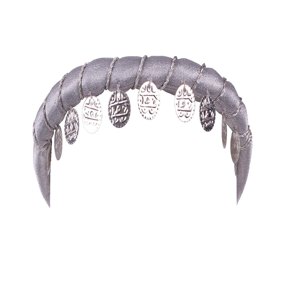 Arsimus Gypsy Coin Headband (Silver/Silver)