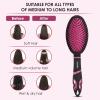 AGARO Delight Cushion Hair Brush, Black and Pink, 100 g view 3