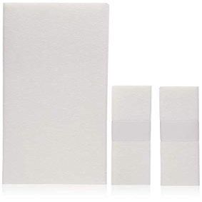 FantaSea Non Woven Facial and Body Wax 200 Strips, 100 small 100 large