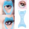 Lurrose 2Pcs 3 in 1 Eyelash Makeup Tool - Mascara Shield Applicator Guard and Guide Helper With Comb for Makeup (Random Color) view 4