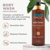 Argan Magic Cleansing Body Wash - Gently Cleanses, Revitalizes & Smooths Skin | Enriched with Argan Oil, Sweet Almond Oil & Vitamin E | Made in USA | Paraben Free | Cruelty Free (32 oz / 946 ml) view 3